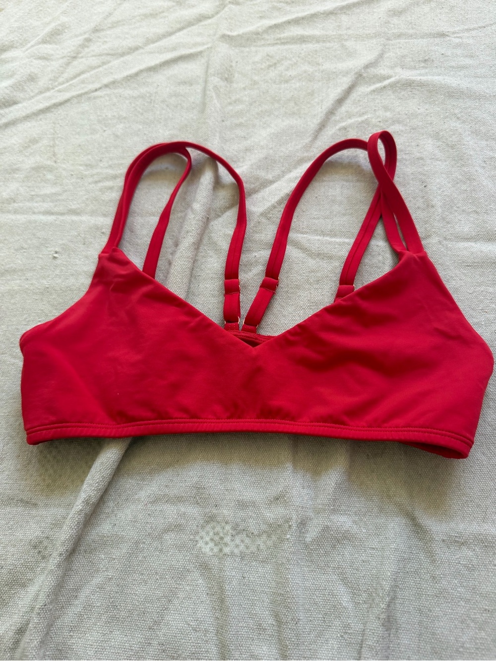 Jolyn Suzy Bikini Top in Cherry size S